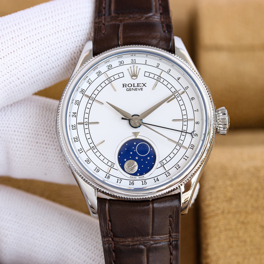 Rolex Cellini Series 50535 39mm Multi-Function True Moon Phase