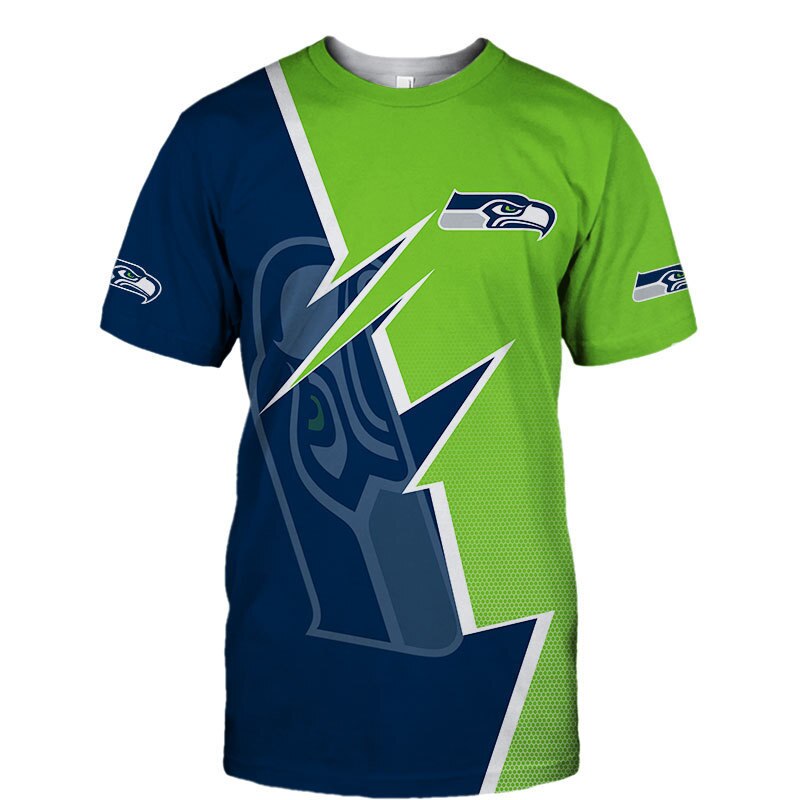 SEATTLE SEAHAWKS 3D HOODIE SSSS006