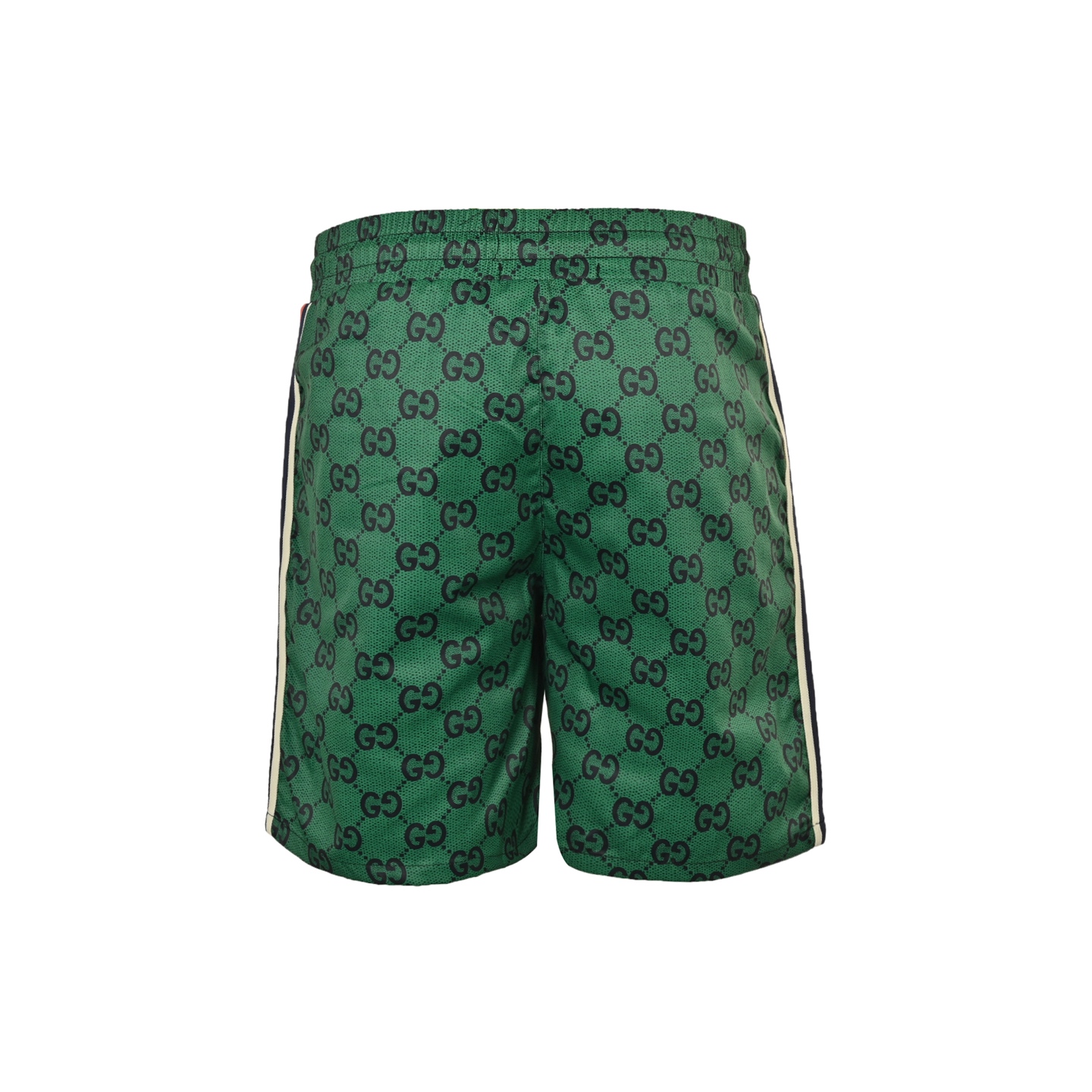 Gucci 25ss side webbing all-over monogram beach shorts