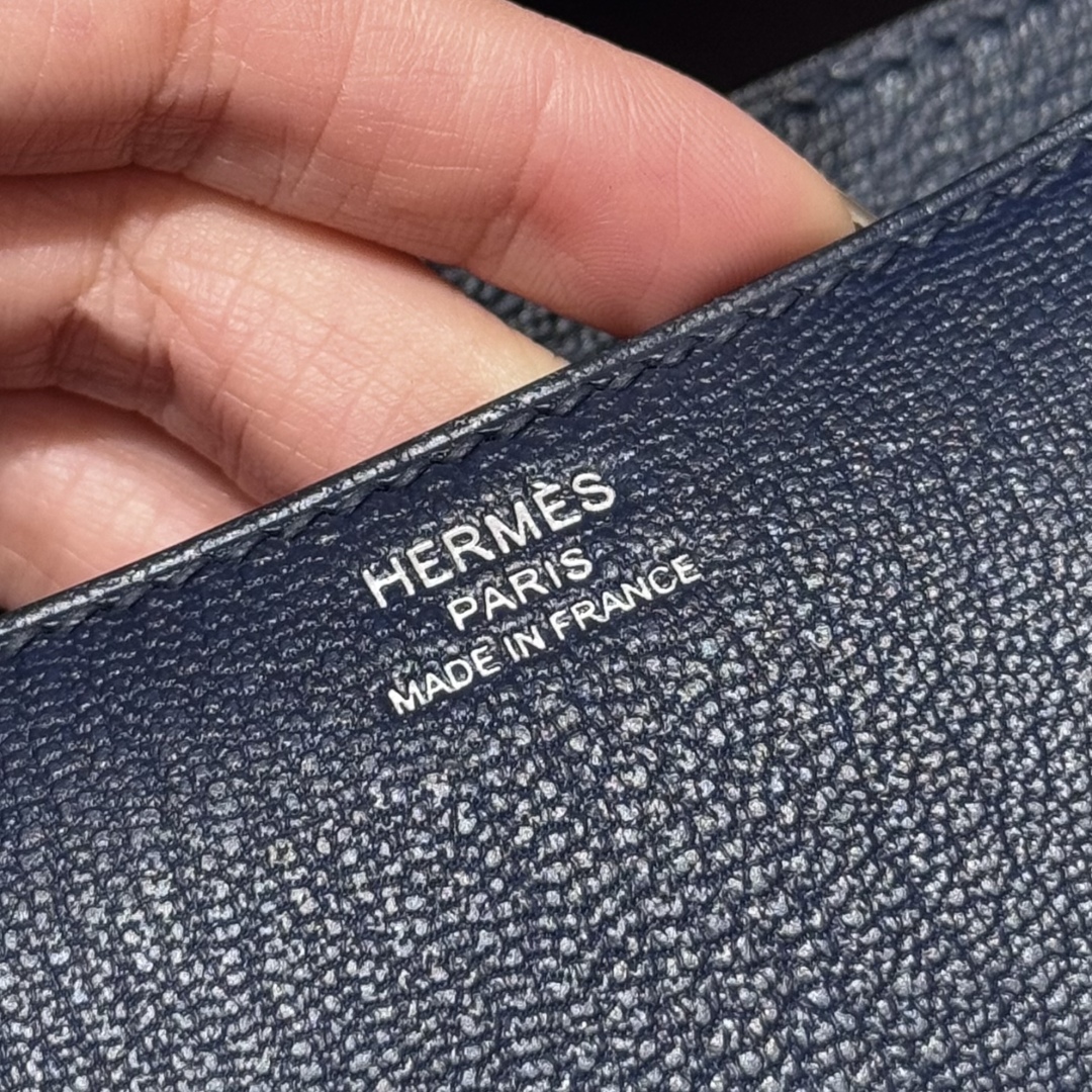 Hermès Constance 73 Blue saphir handbag (handmade to order)