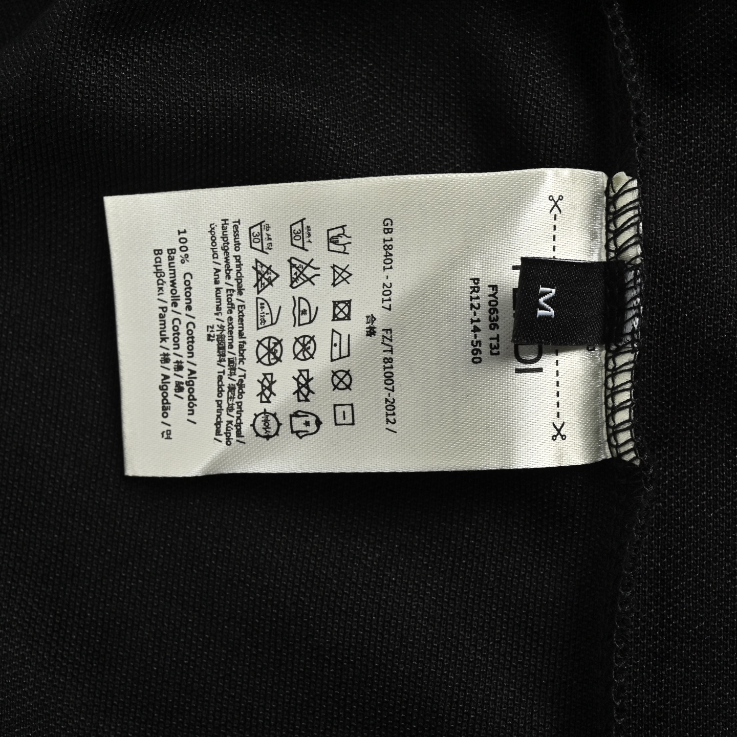 Fendi 25ss FF zipper pocket Polo short sleeve