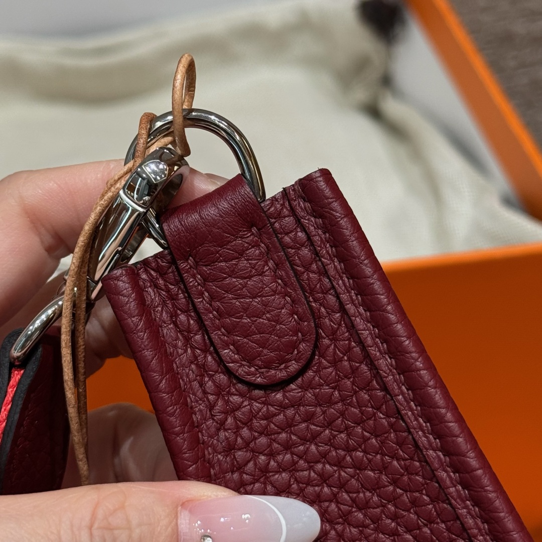 Hermès Evelyne 55RougeH handbag (handmade to order)