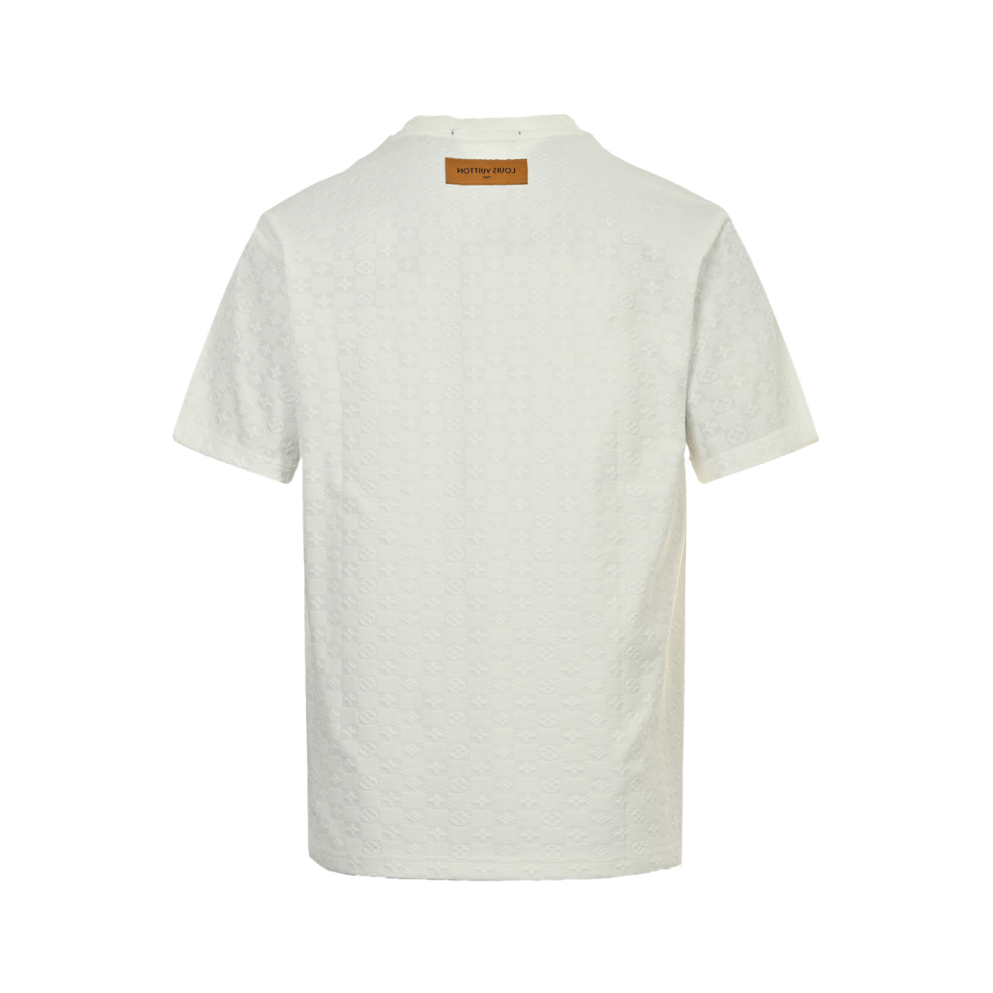 Louis Vuitton 25ss icy checkered jacquard short sleeves
