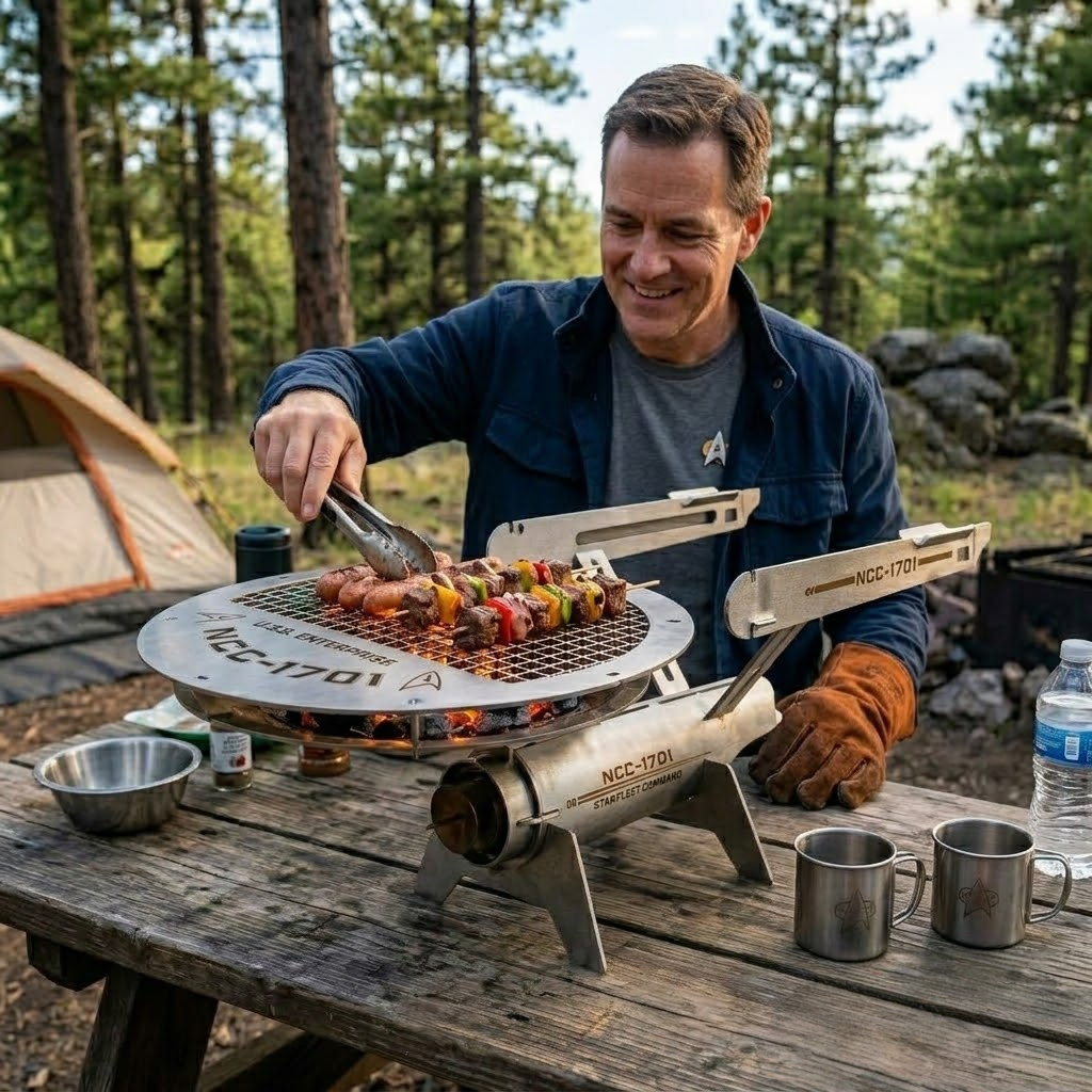 Star Trek USS Enterprise NCC-1701 Portable Grill