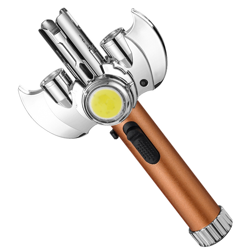 🔥Last Day 50% OFF🔥Multi-functional COB Lighting High Temperature Flamethrower Gun Windproof Direct Lighter