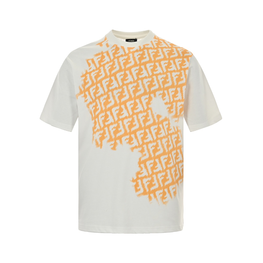 Fendi 24ss FF gradient print short sleeve
