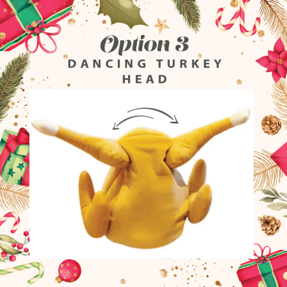 (🔥HOT SALE NOW-48% OFF)Christmas Dancing Turkey Hat (BUY 2 GET 1 FREE NOW & FREE SHIPPING )