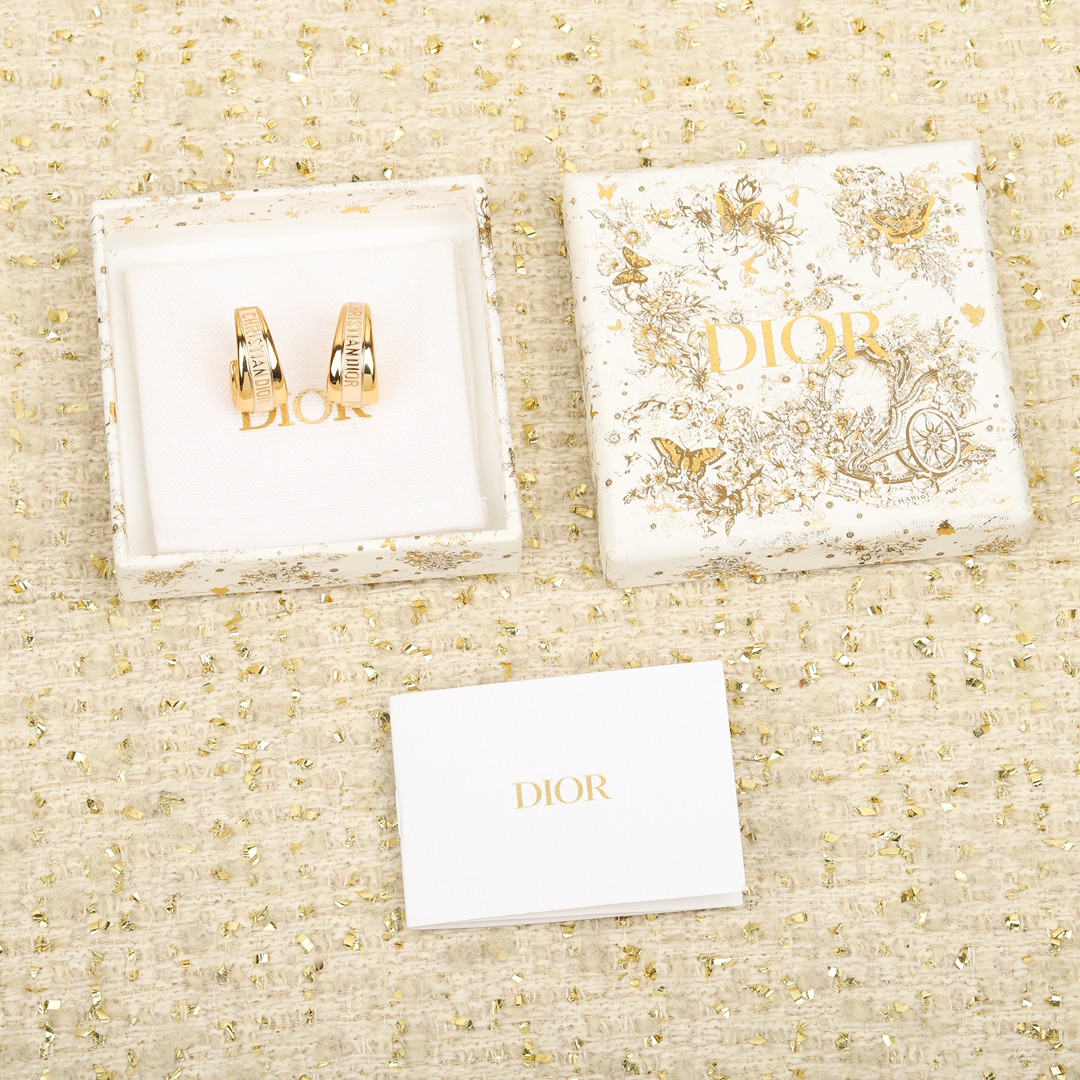 Dior Letter Earrings