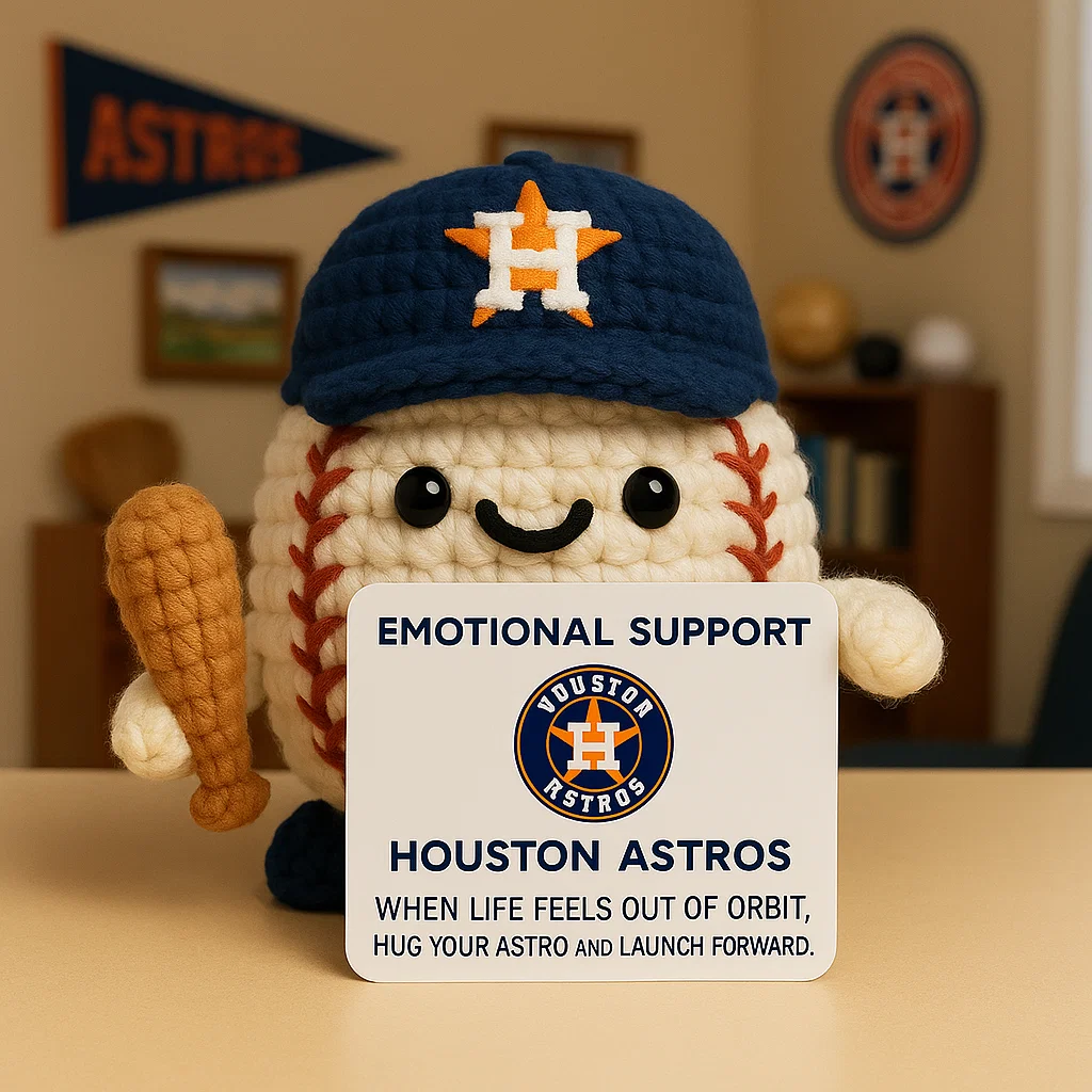 ⚾Baseball Team Emotional Support Crocheted Dolls🧶