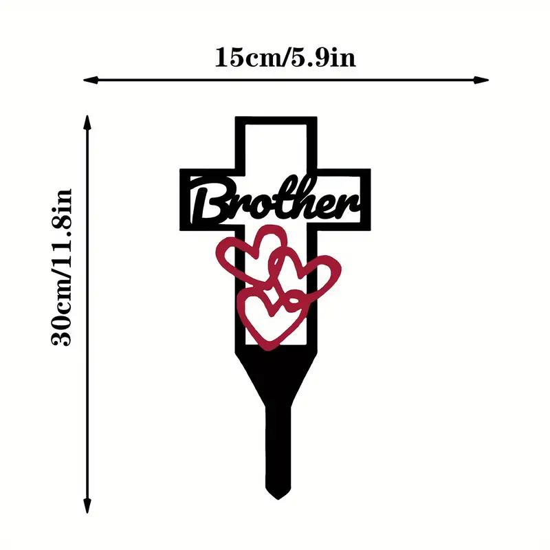 ✝️🙏Metal Cemetery Memorial Stake🔥Buy 2+ Get 10% OFF & FREE SHIPPING