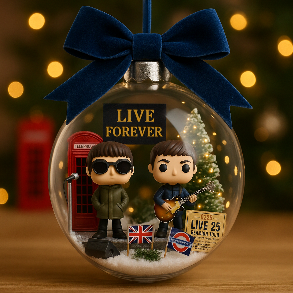 Britpop Christmas Ornament🎄🎶✨