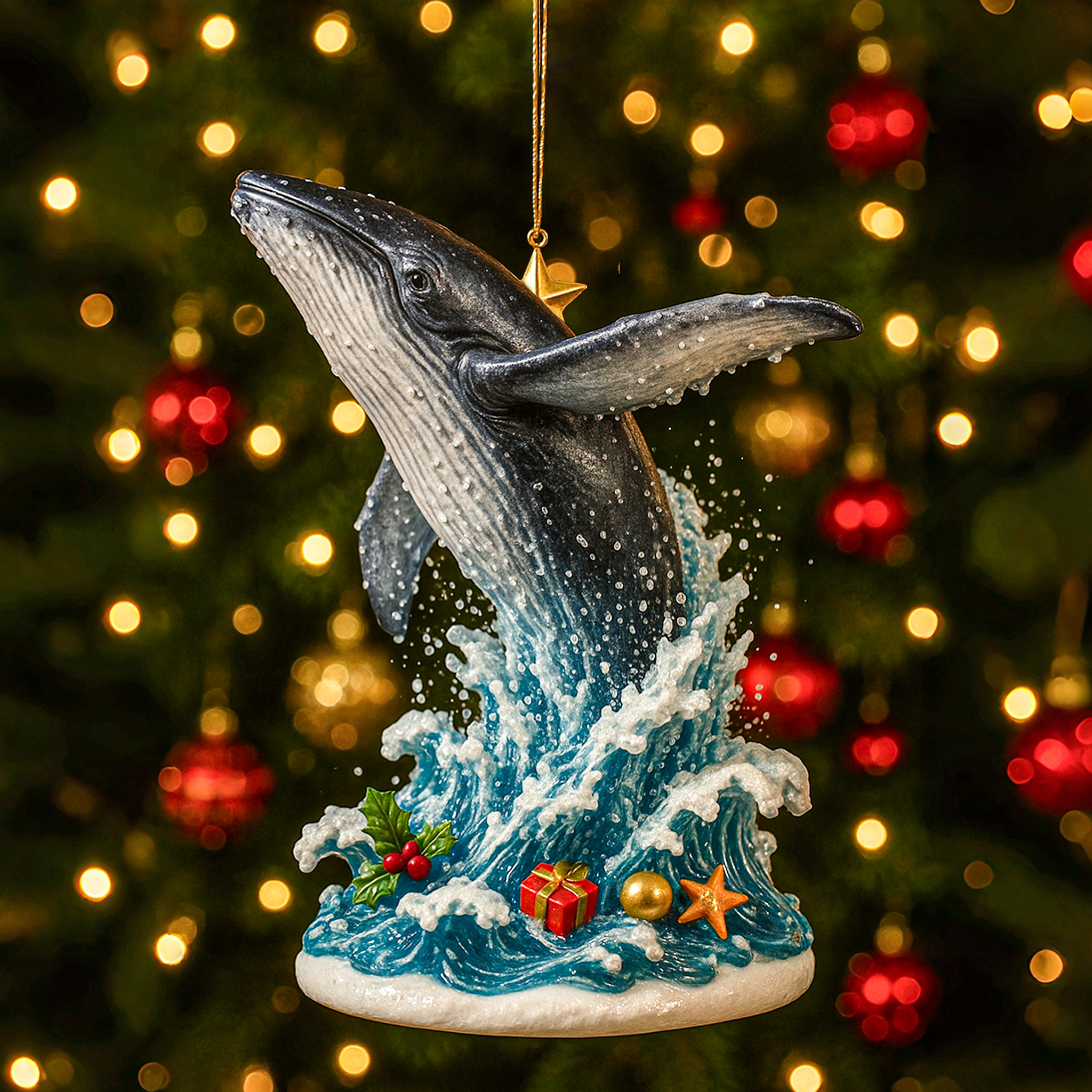 Ocean Wonders Christmas Ornament Set