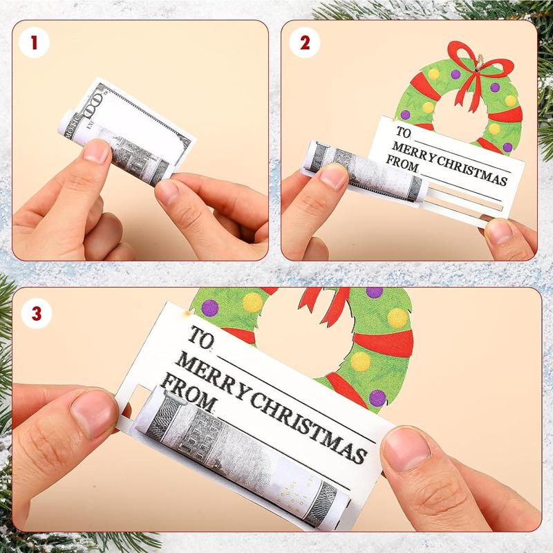 🔥ON SALE🔥Wood Christmas Cash Holders