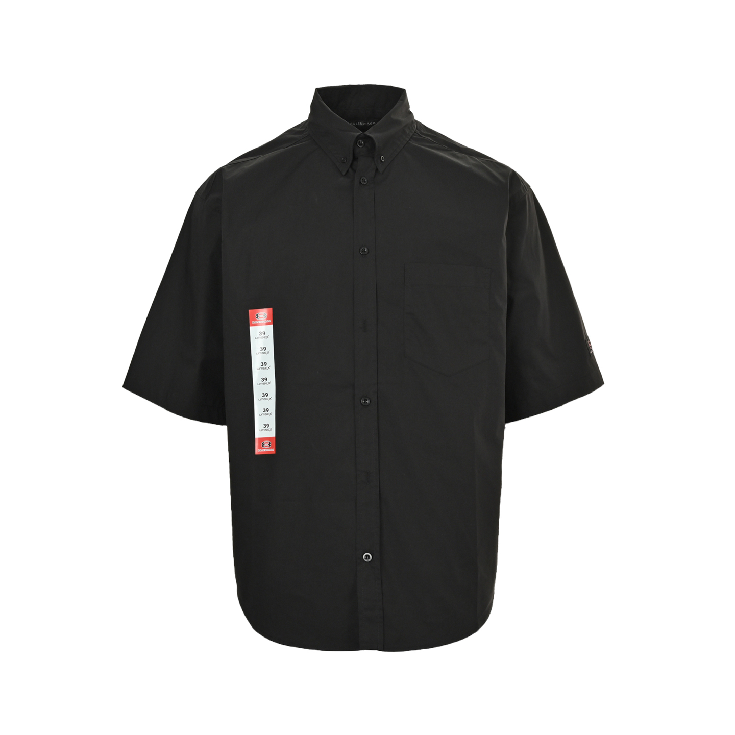 Balenciaga 25ss logo short-sleeved shirt