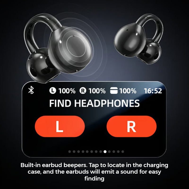 Bone Conduction Bluetooth Earphones