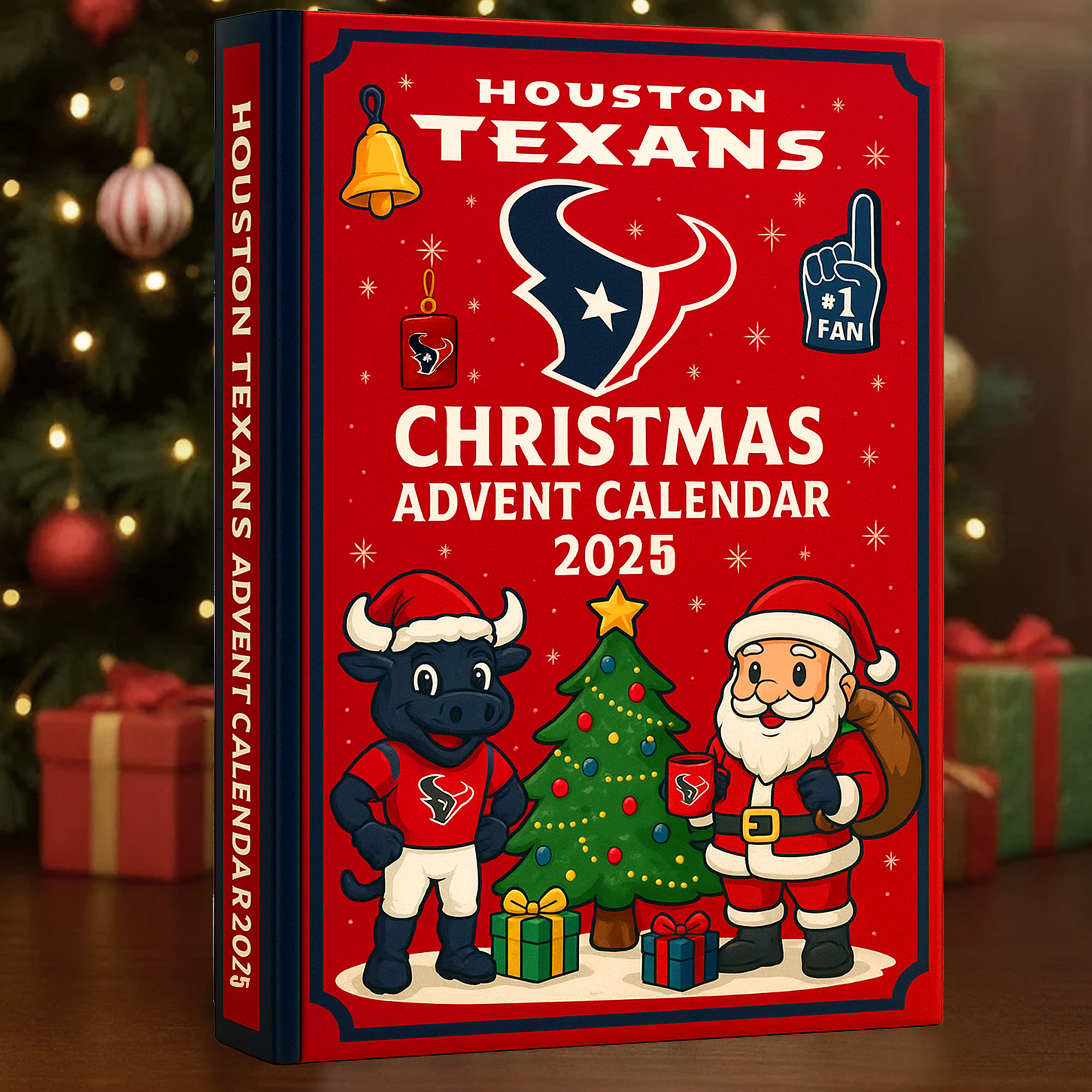 Houston Texans Christmas Advent Calendar 2025