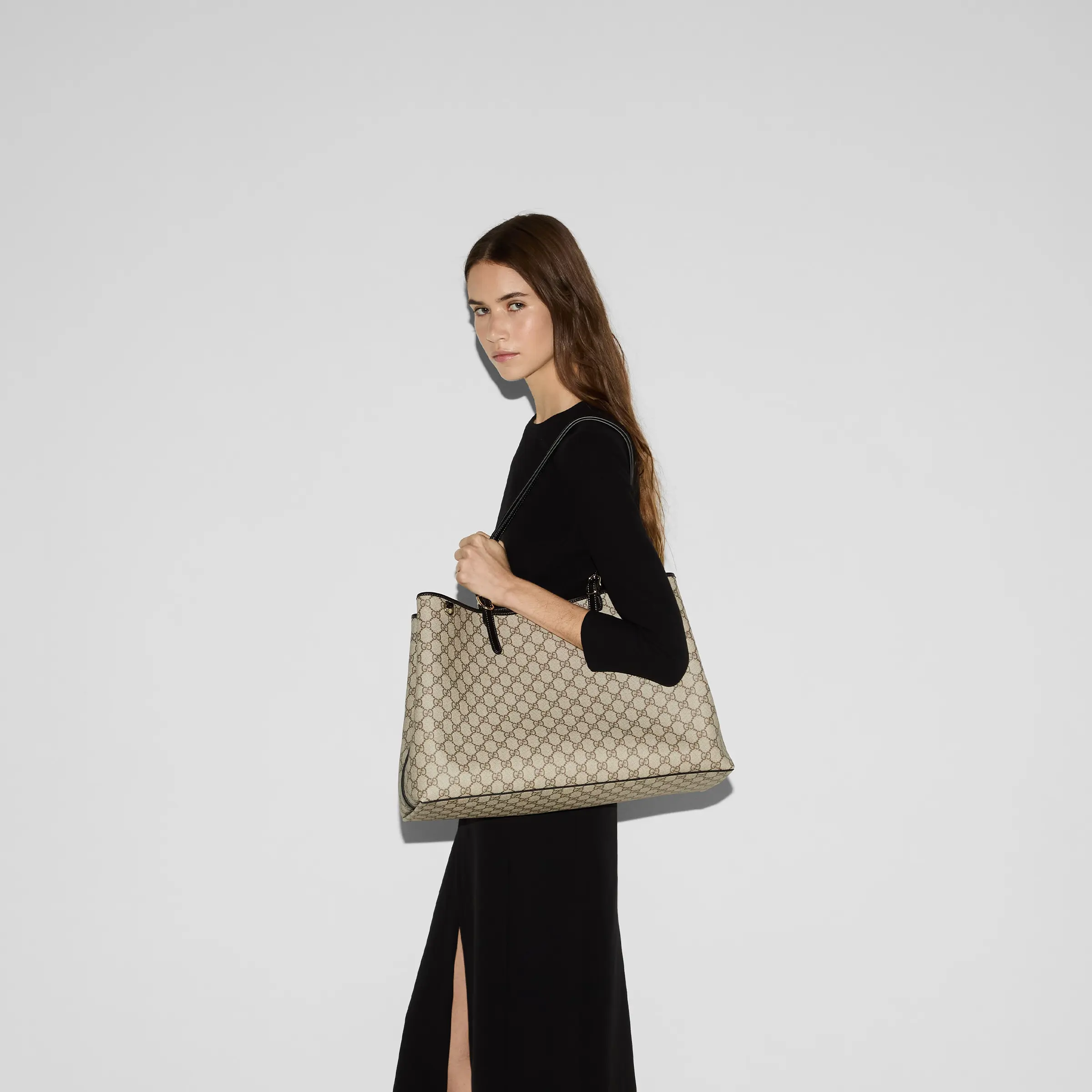 Gucci GG Emblem XL Tote Bag815213 FAD6L 9741