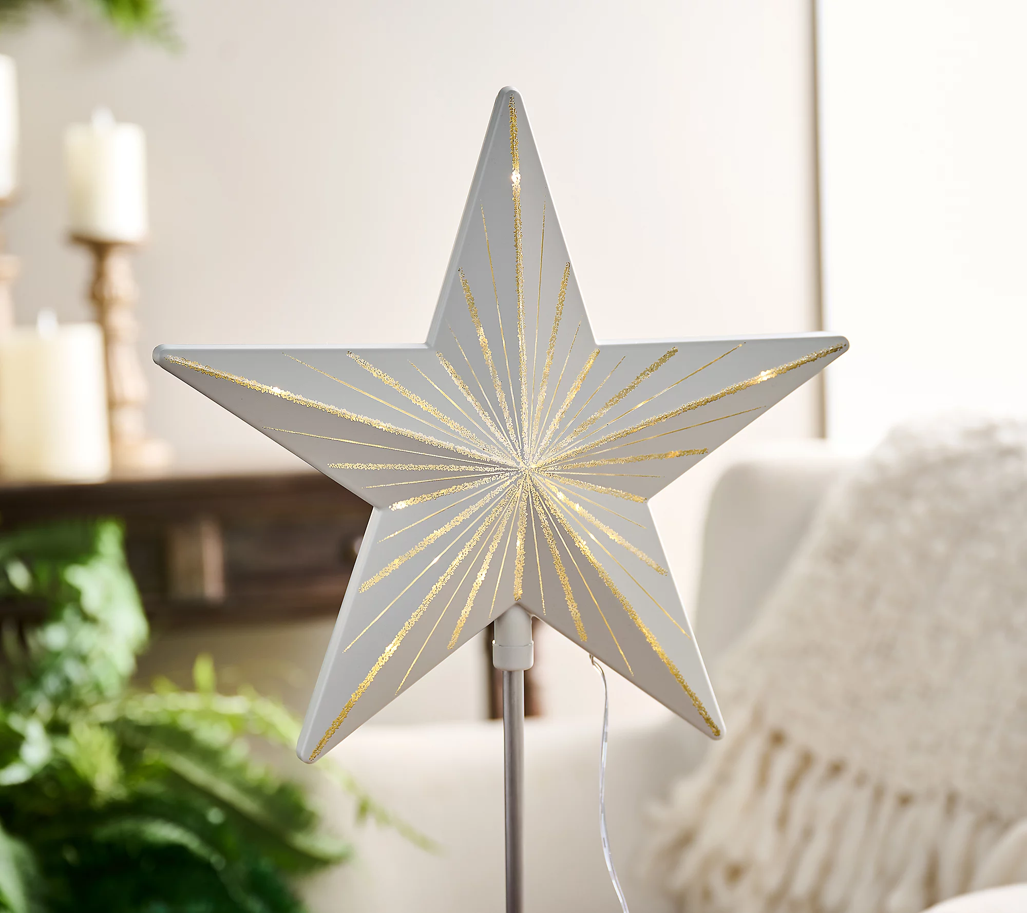 🔥LAST DAY 50% OFF🔥Starry Night Gingerbread Tree Topper