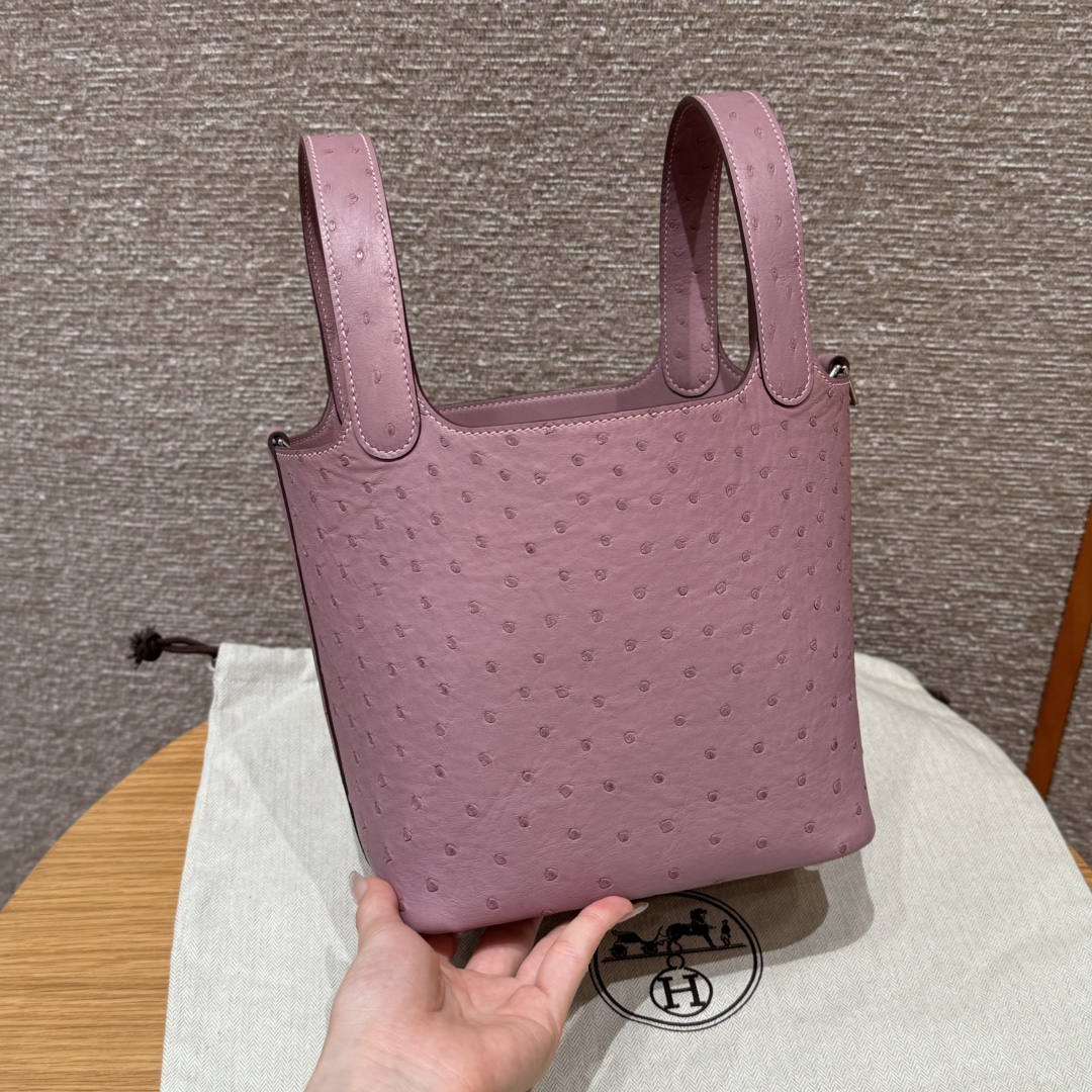 Hermès Picotin 5HCyaen Handbag (Handmade to Order)