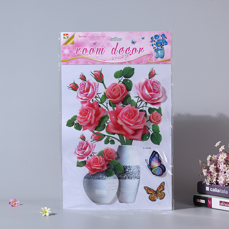 3D Vase Sticker&Best Gift Choice-BUY 5 BUNCHS FREE SHIPPING