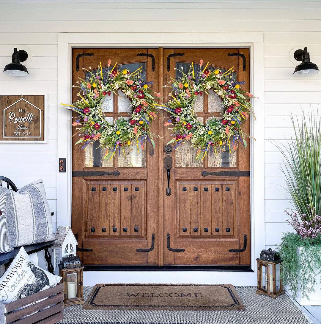 🔥[SAVE 50% OFF]--16inch Texas Wildflower wreath-BUY 2 GET 10% OFF & FREE SHIPPING