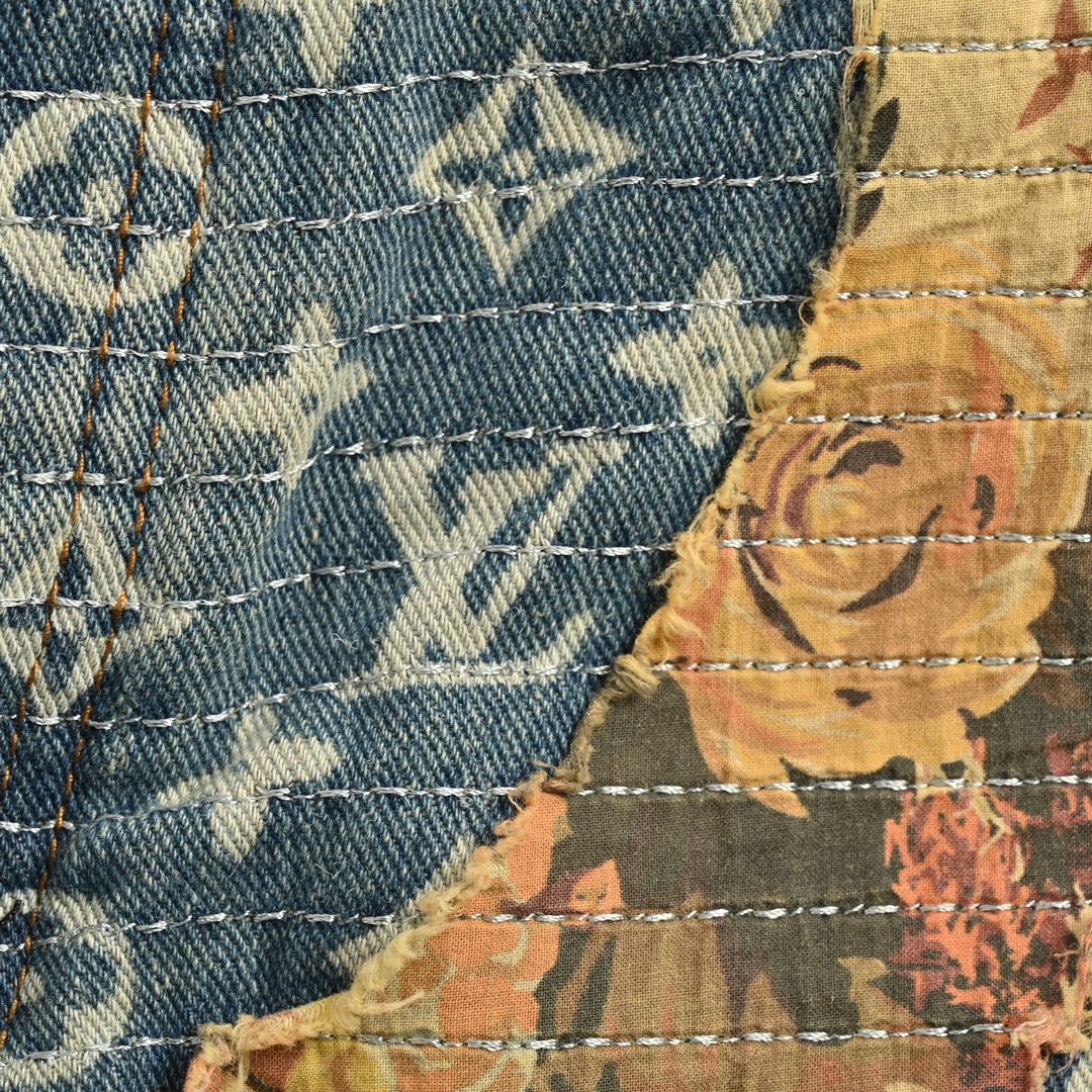 Louis Vuitton Vintage Rose Floral Jeans