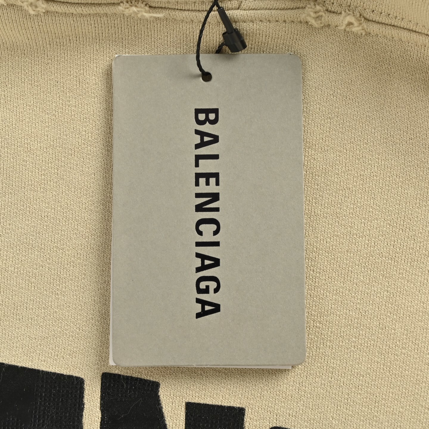 Balenciaga 25Fw Masking Tape Hoodie