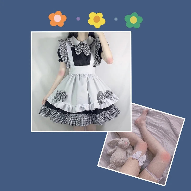 Pretty Ruffles and Bows Maid Costume Set