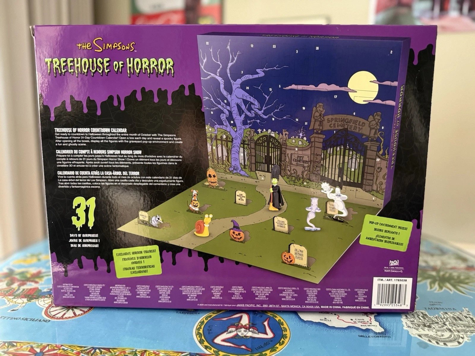 Last Day 80% OFF- The Simpsons Treehouse of Horror 31 Day Advent Calendar