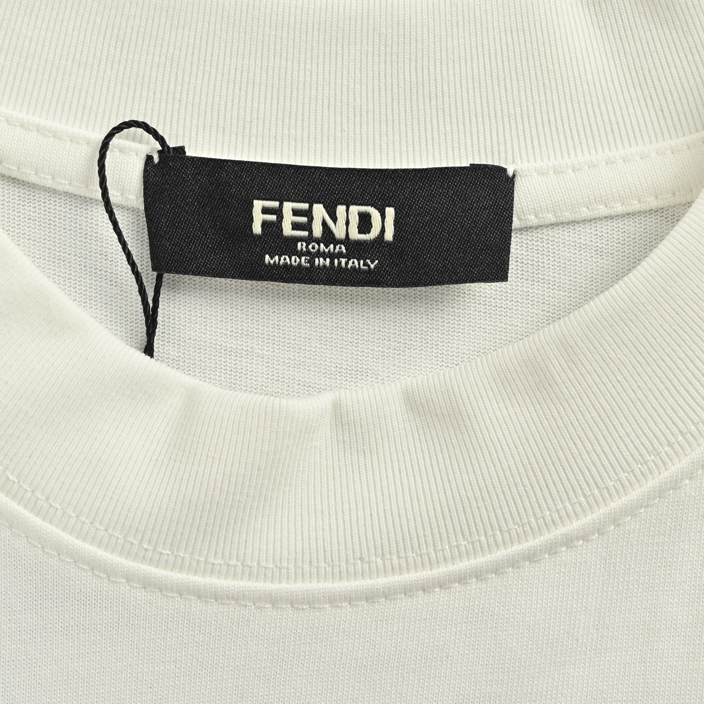 Fendi 25ss pocket zipper lettering logo short sleeve