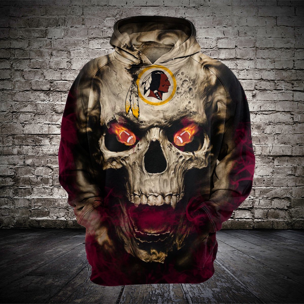 WASHINGTON 3D HOODIE