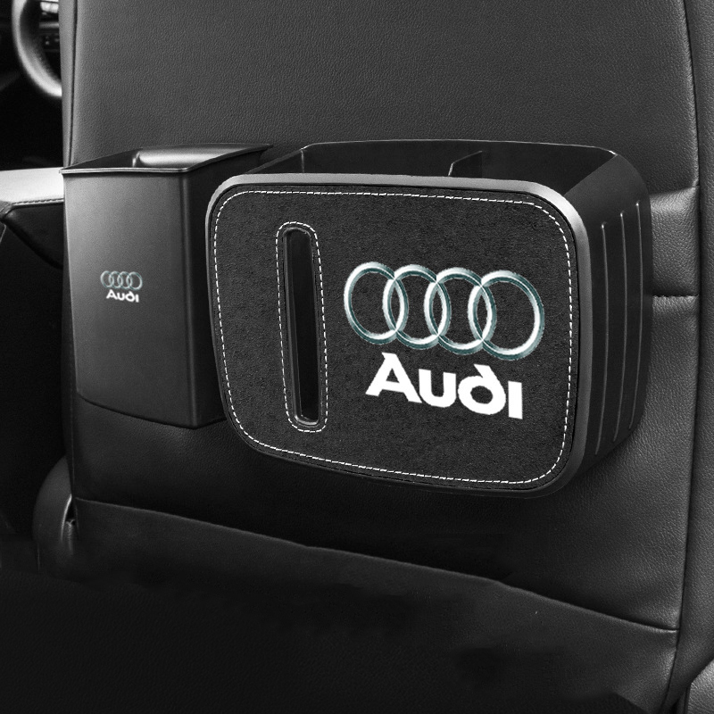 Car Multi-Compartment Garbage Storage Box