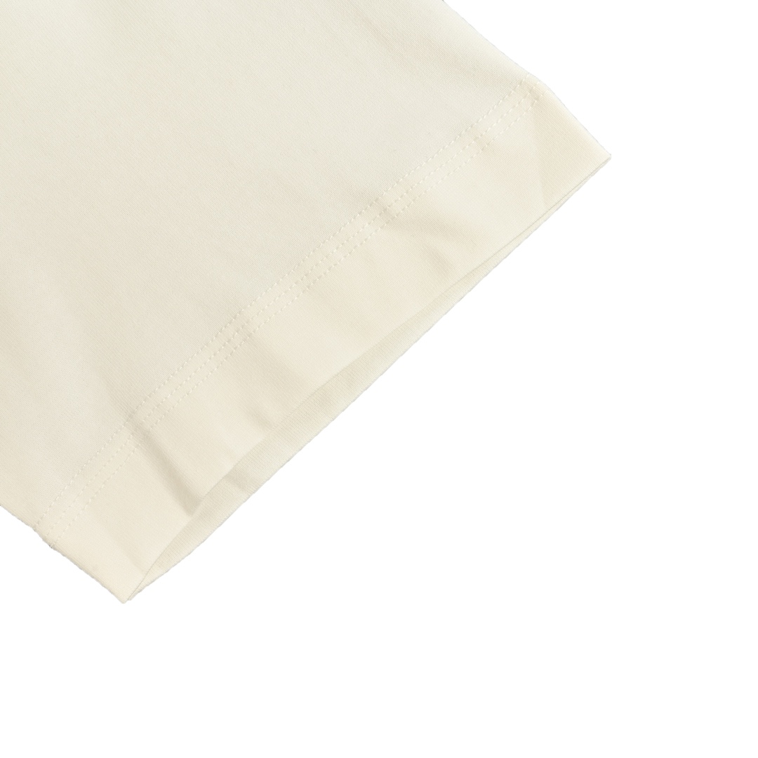 Burberry 24ss flocked fox print short sleeves