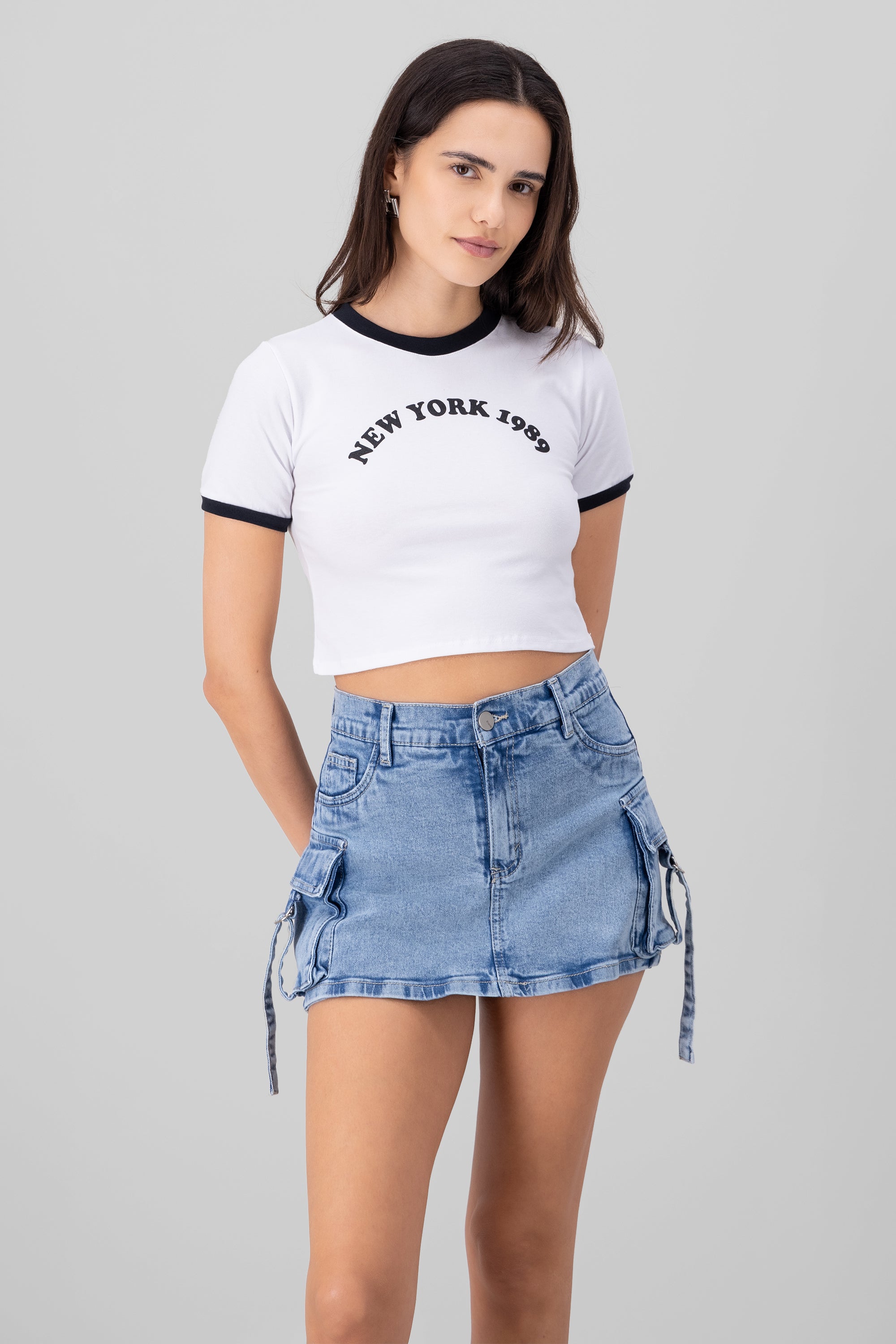 Printed NY T Shirt