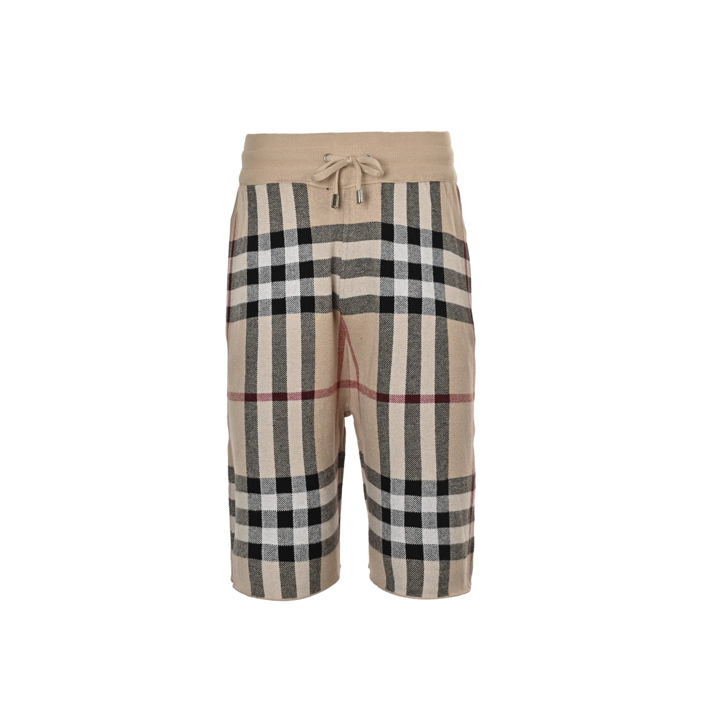 Burberry 24ss classic check knit shorts