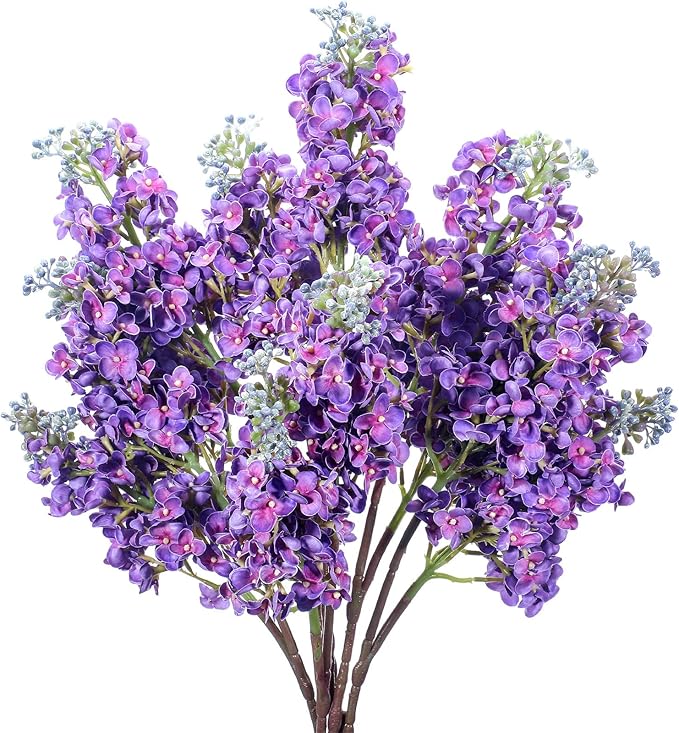 💐💐High Quality Artificial Lilac Bouquet 🔥（ Home Decor Wedding Table Room Decor Gift）