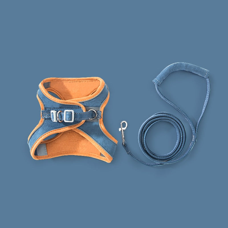 🔥Mother's Day Sale 50%-Fairmrsy-Luminous Cat Vest Harness and Leash Set🔥BUY 2 GET 10% OFF & FREE SHIPPING