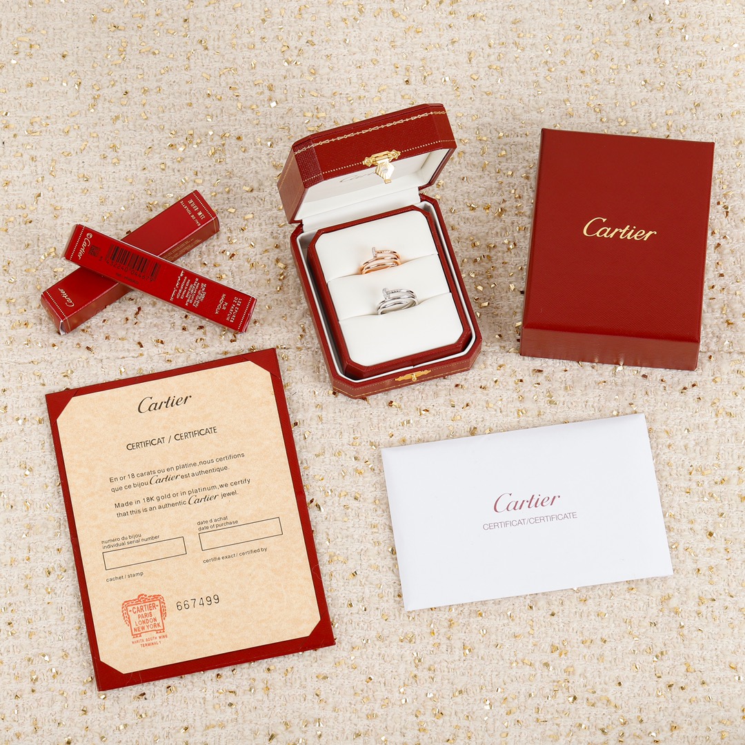 Cartier nail diamond ring