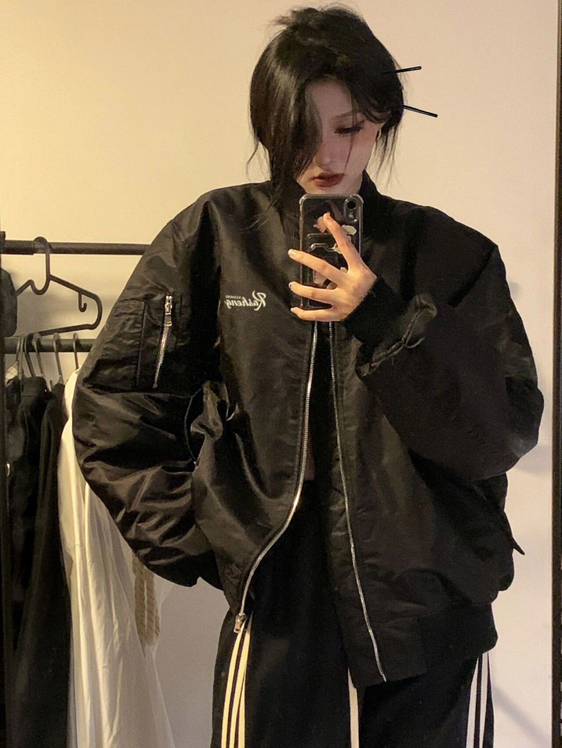 Skeletal Bomber Jacket