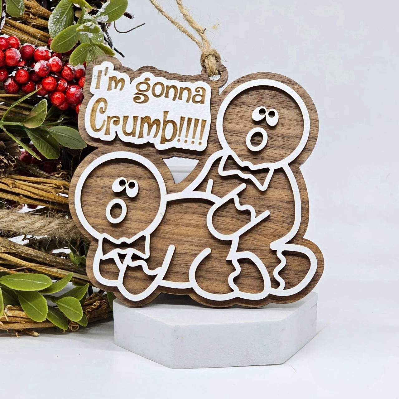 Im Gonna Crumb | Funny Ornament