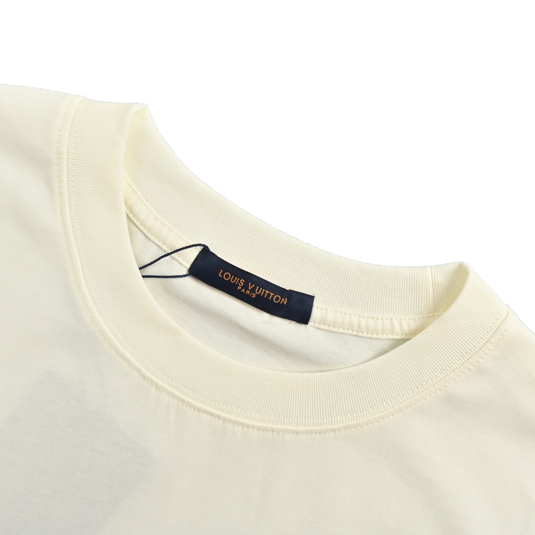 Louis Vuitton & NBA 21ss Rainbow Lettering Printed Short Sleeves