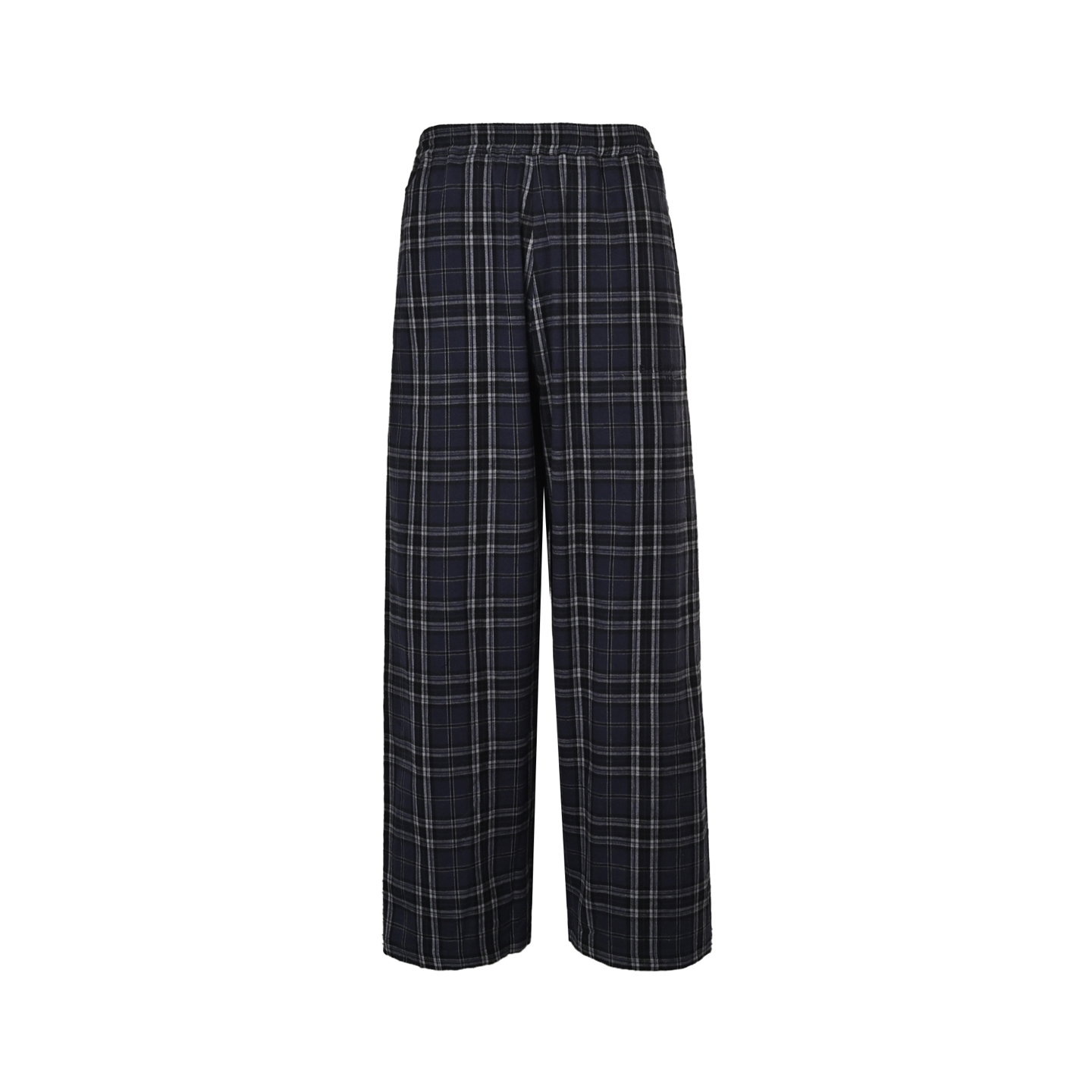 Balenciaga 24Fw Check Paris Lettering Trousers