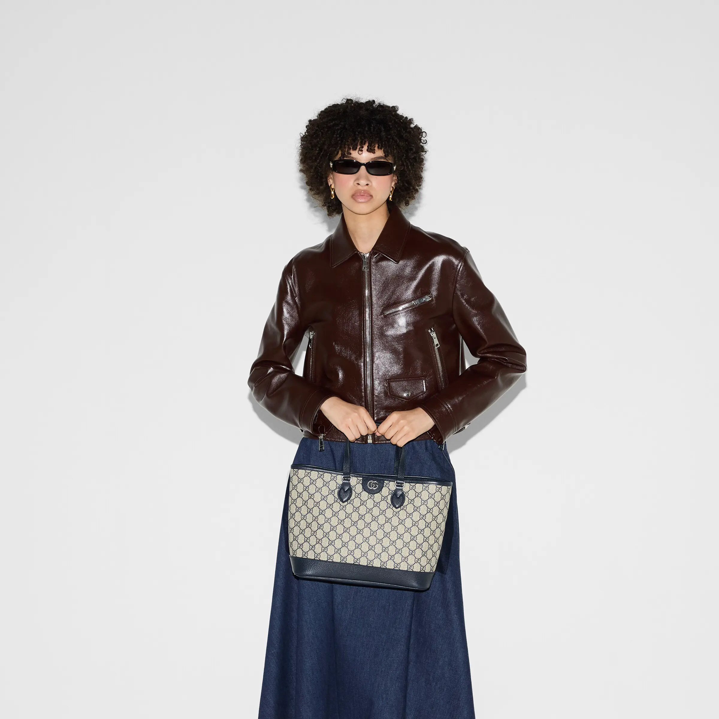 Gucci Ophidia Medium Tote Bag765043 K9GSG 8358