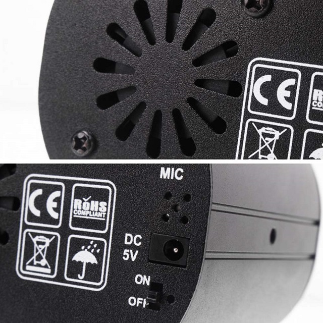 (🎅EARLY XMAS SALE - 50% OFF) RGB DJ Disco Stage Laser Light Sound Activated Led Projector Party Lights