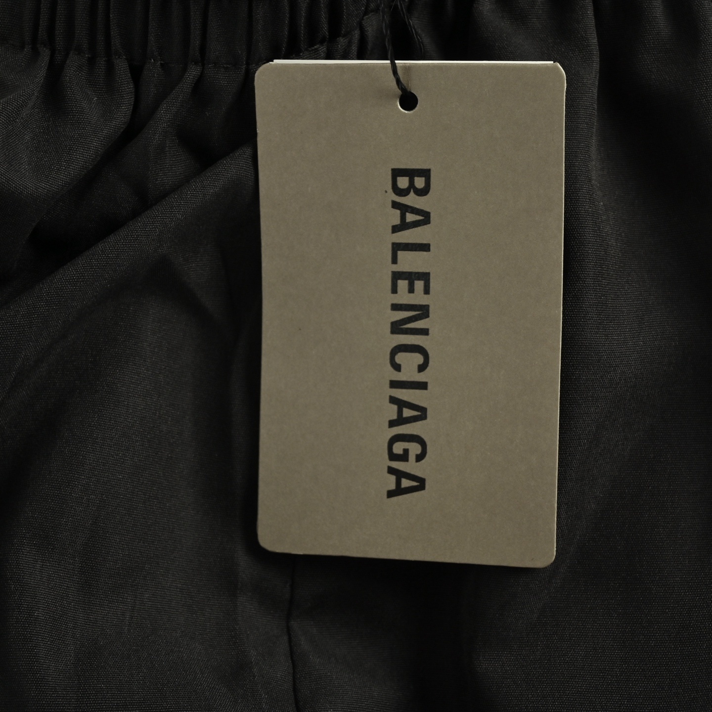Balenciaga 25Fw Five Stripes Half Ring Black Woven Trousers