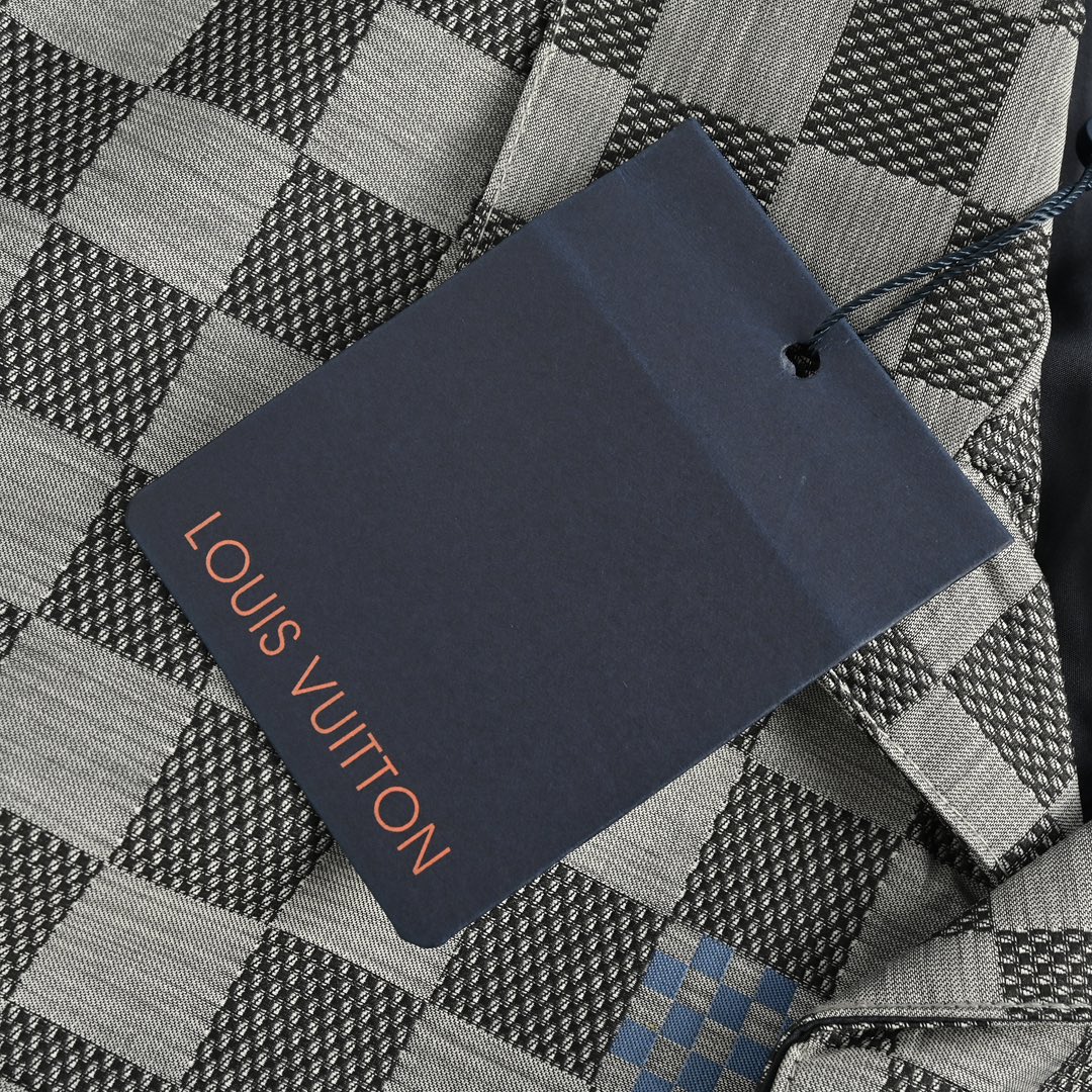 Louis Vuitton 24Fw Copa America checkerboard blazer