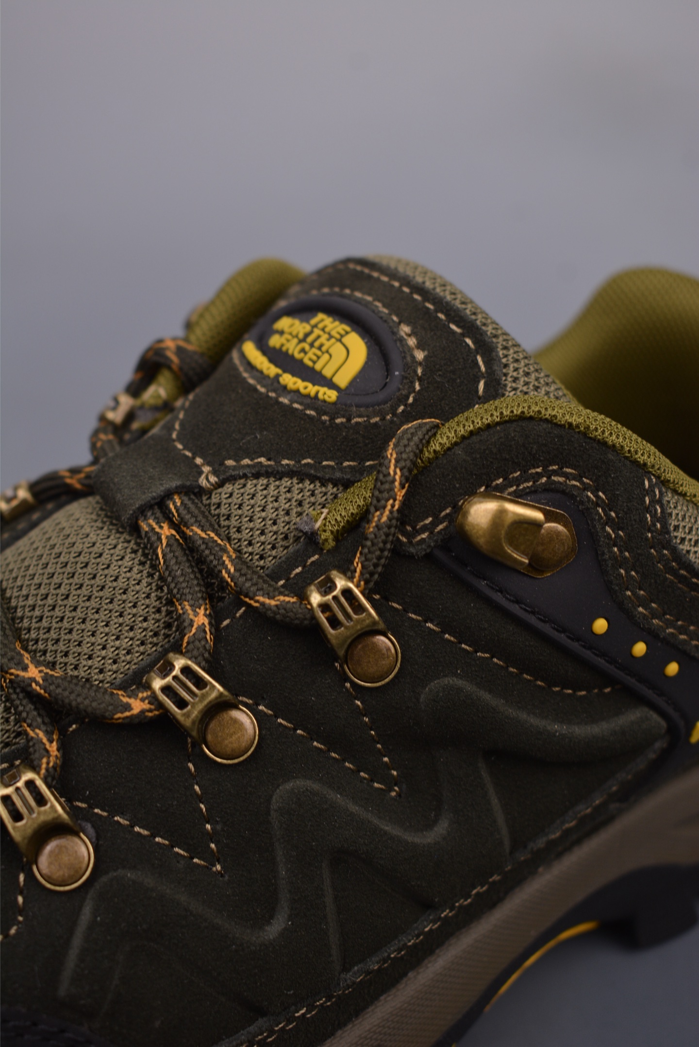 The North Face hiking shoes army green black 825B2324