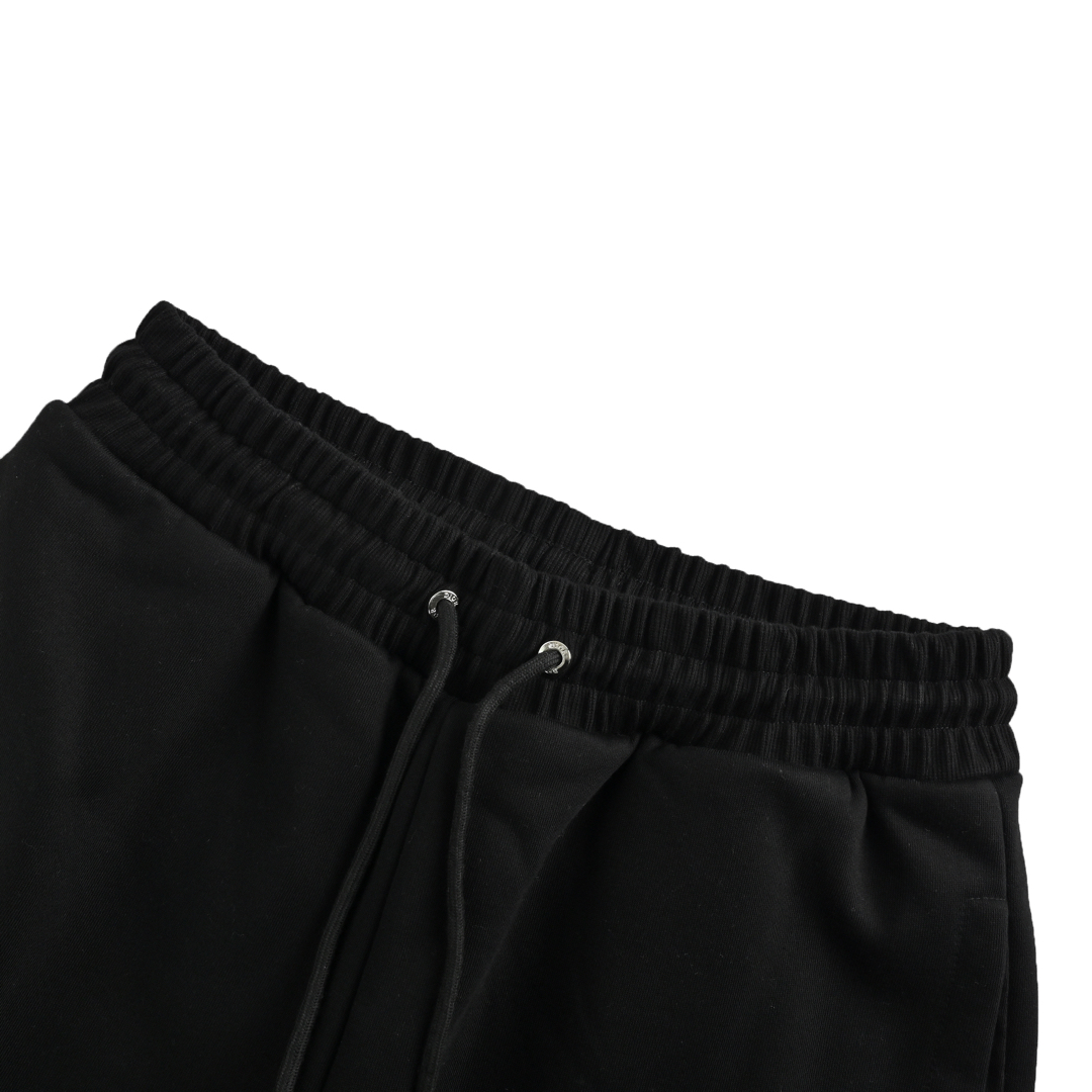 Dior 24Fw two-tone patchwork fleece trousers