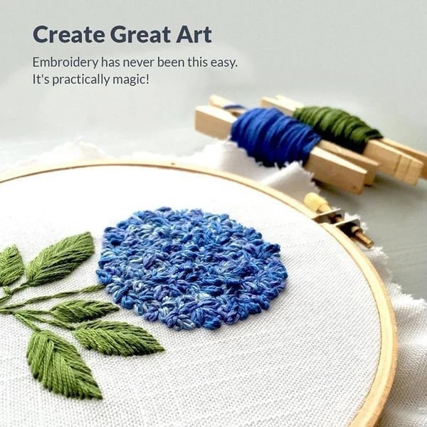 (🌲Early Christmas Sale- SAVE 48% OFF)2022 New DIY Magic Embroidery Pen-BUY 2 GET 10% OFF NOW!