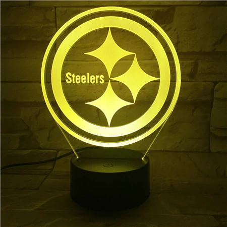 STEELERS 3D LED LIGHT LAMP